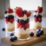 Berry Cheesecake Parfaits