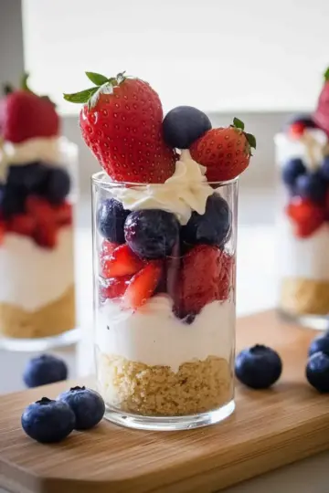 Berry Cheesecake Parfaits