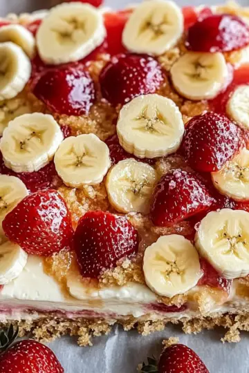 Banana Split Dump Cake