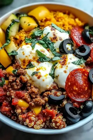 Pizza Protein Bowl