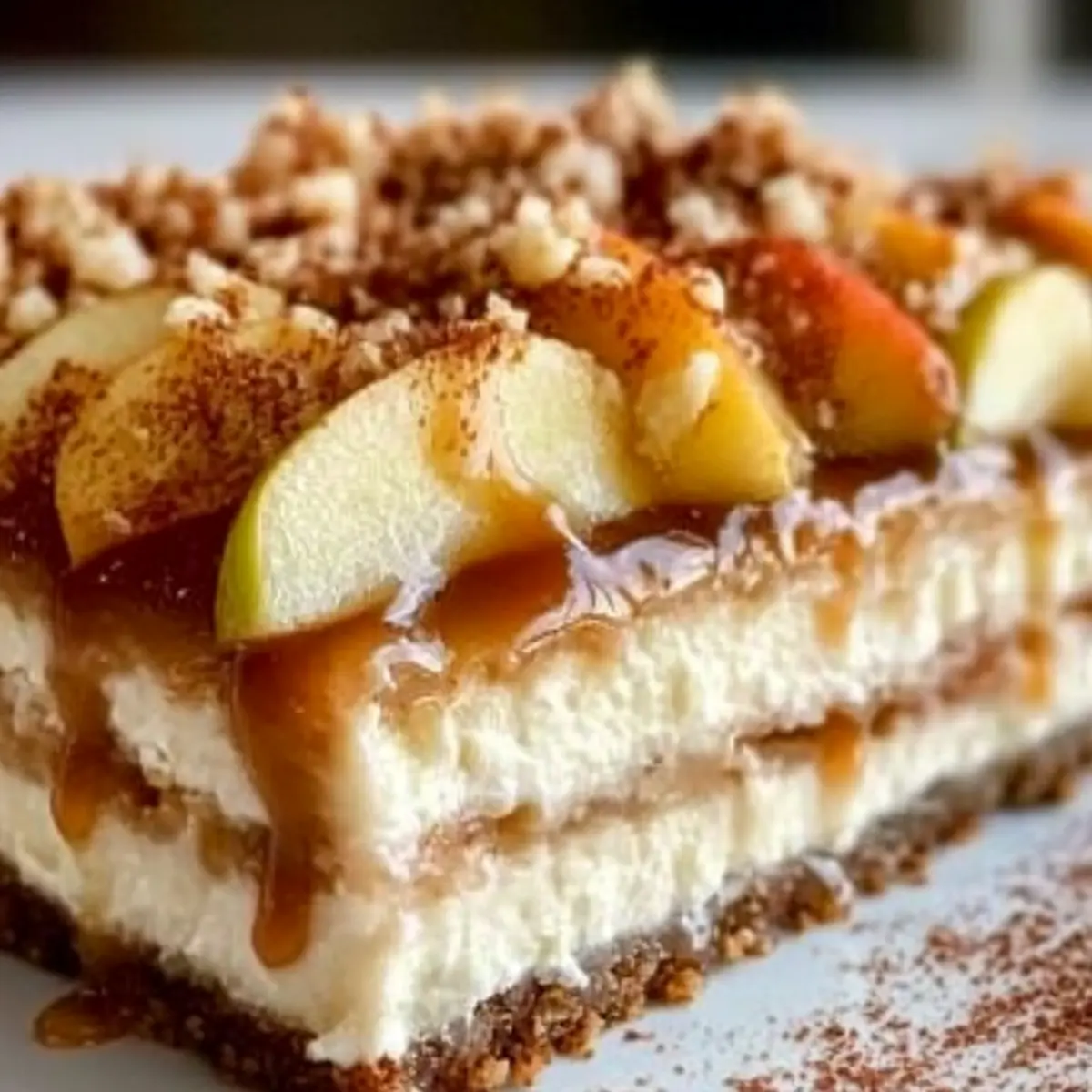 Apple Cheesecake