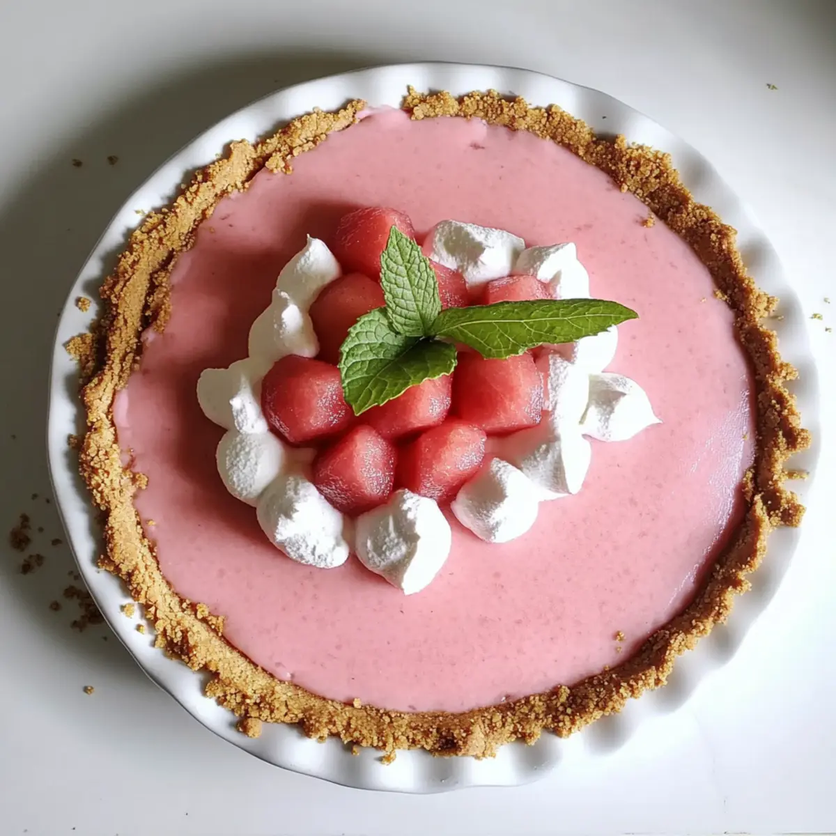 Summer Delight Watermelon Pie