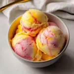 Coconut Mango Strawberry Sorbet