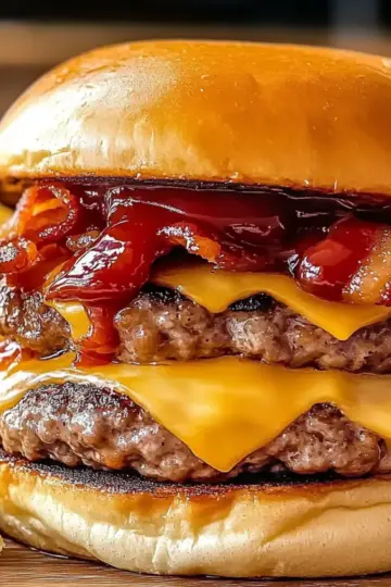 BBQ Bacon Blackstone Smash Burgers
