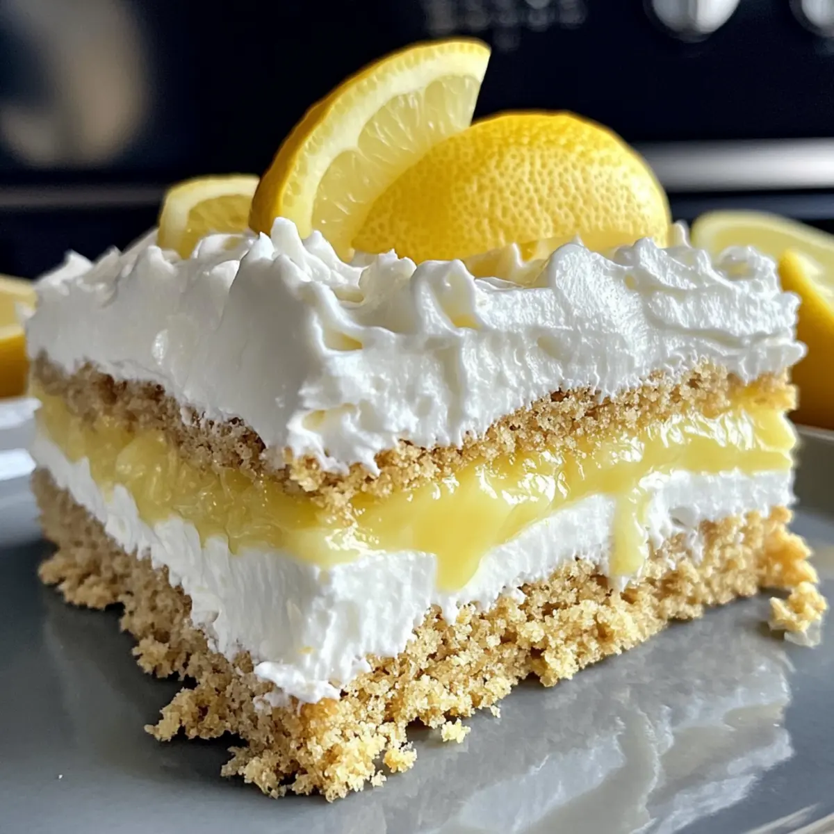 No-Bake Lemon Icebox Cake