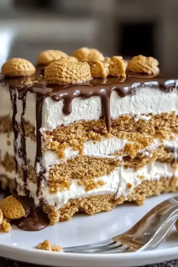 Peanut Butter Icebox Cake