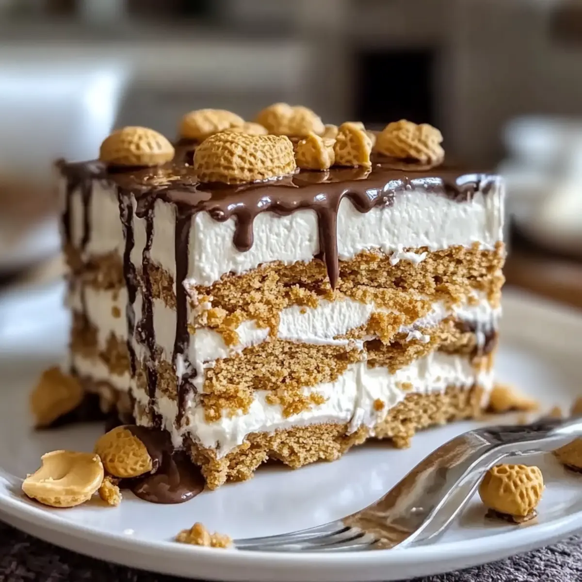Peanut Butter Icebox Cake