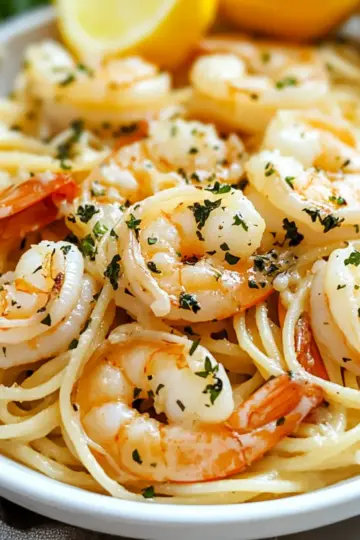Garlic Butter Shrimp Pasta