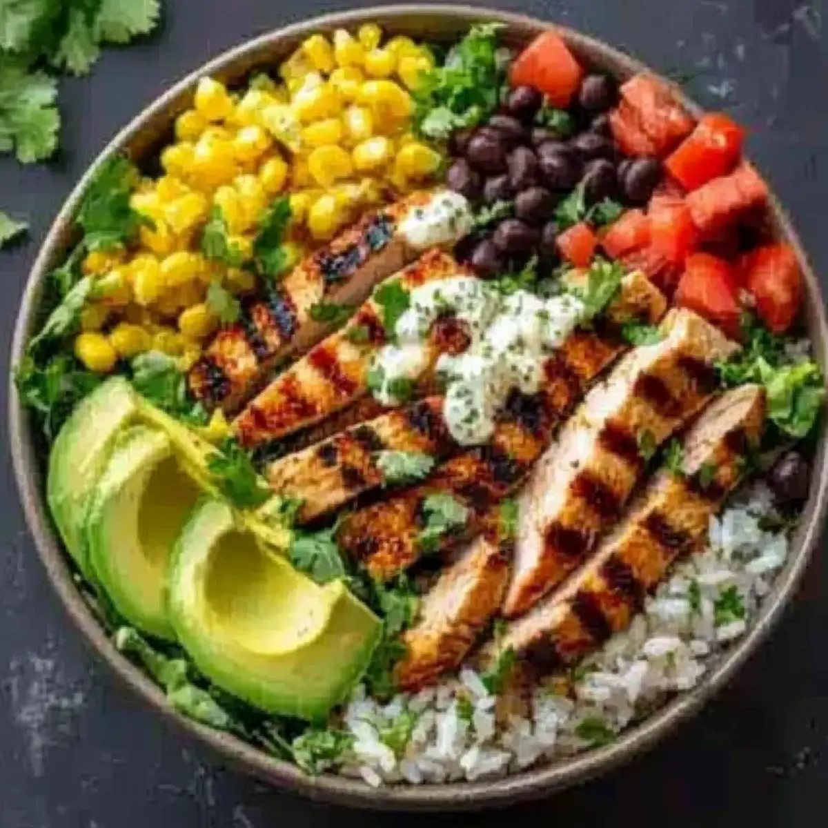 Grilled Chicken Burrito Bowl
