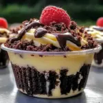 Loaded Brownie Cheesecake Cups