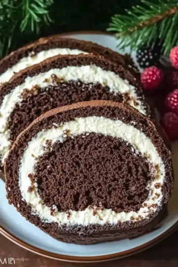 Keto Chocolate Cake Roll