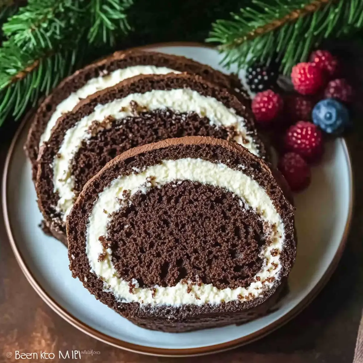 Keto Chocolate Cake Roll
