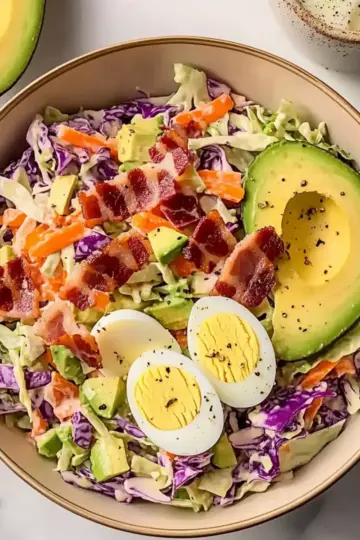 Hearty Coleslaw Egg Salad