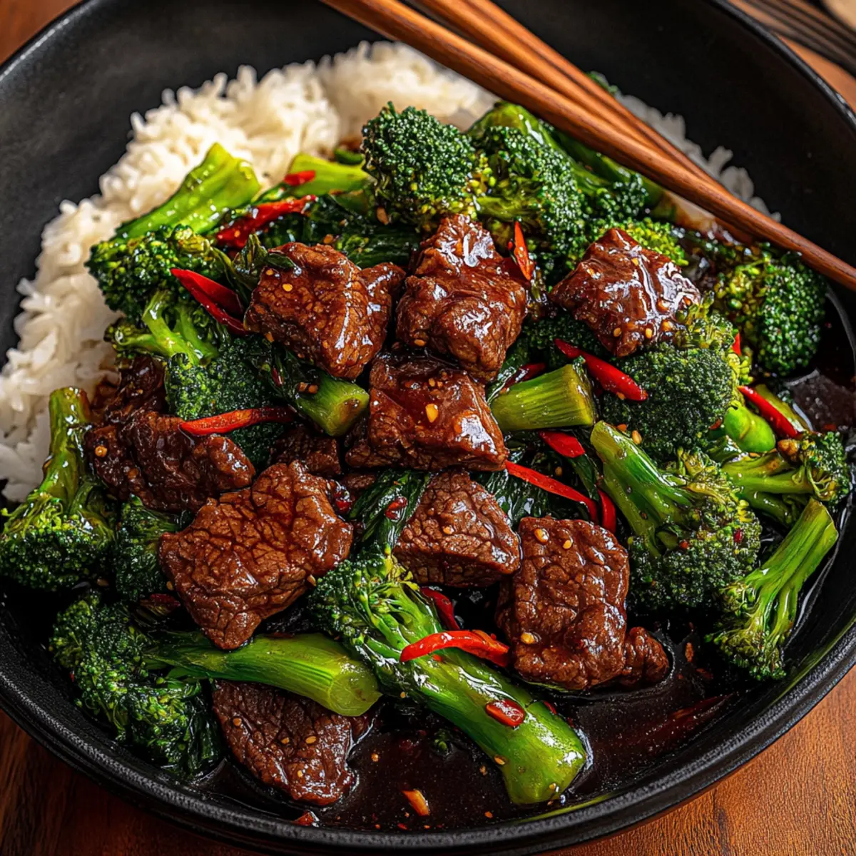 Chinese Beef and Broccoli