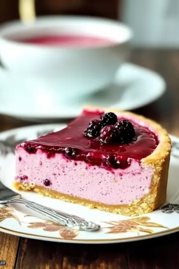 Raspberry Lemon Cheesecake