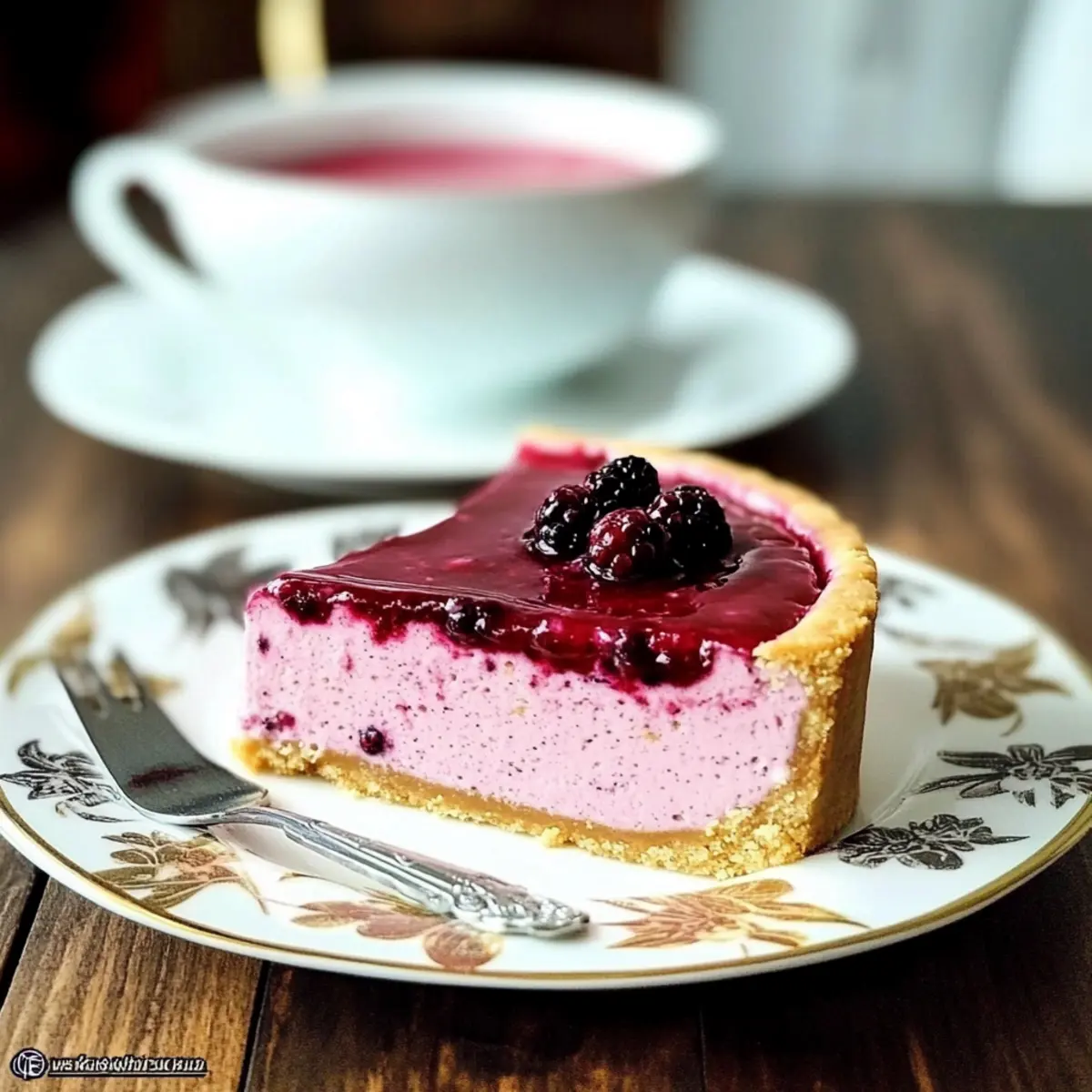 Raspberry Lemon Cheesecake