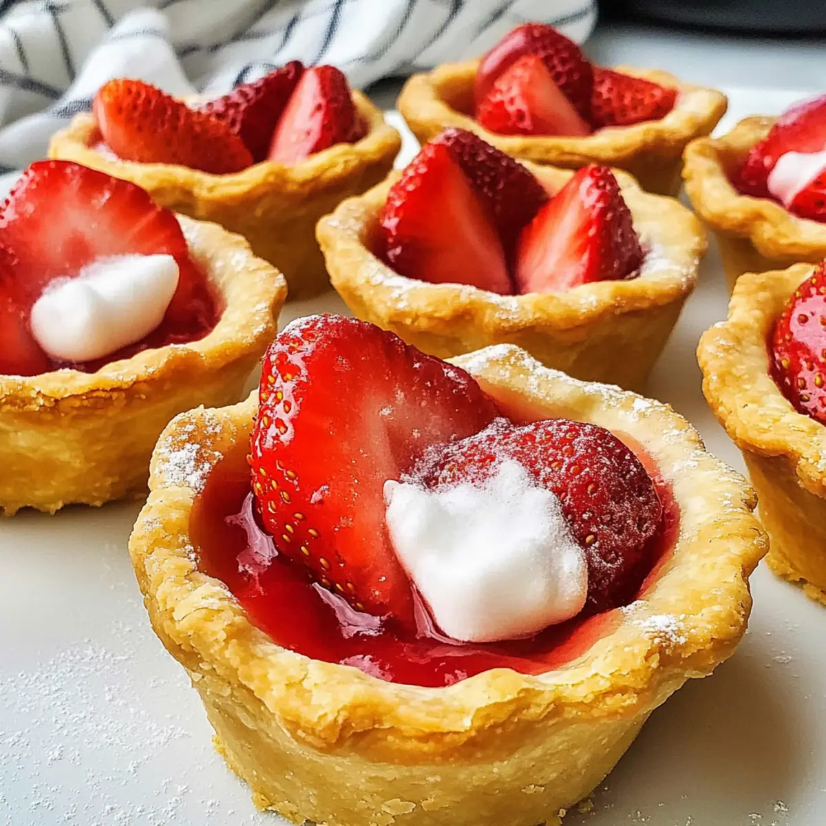 Mini Strawberry Pies