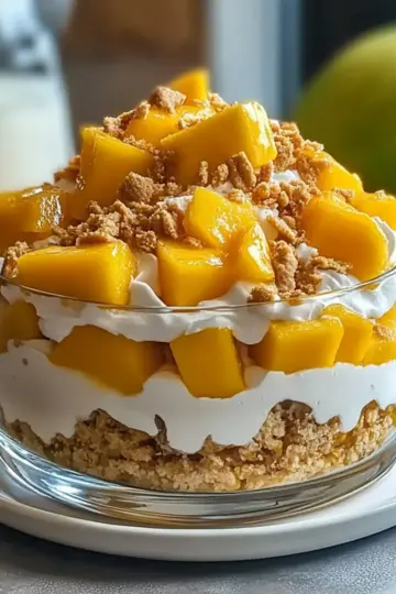 Filipino Mango Float