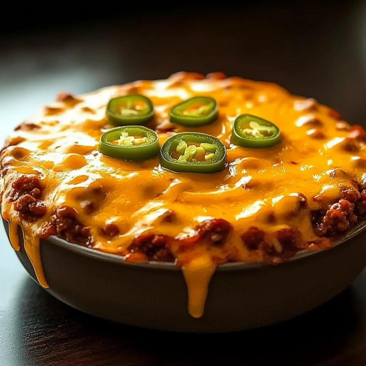 Cheesy Chili Dip