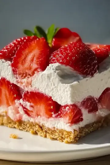 Strawberry Cheesecake Icebox Cake