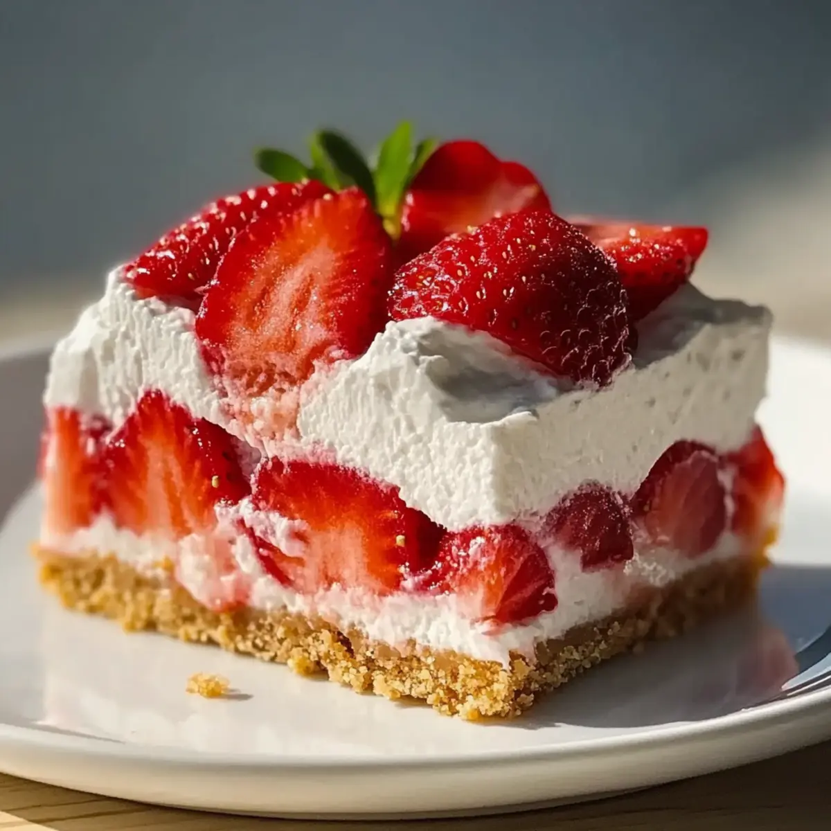 Strawberry Cheesecake Icebox Cake
