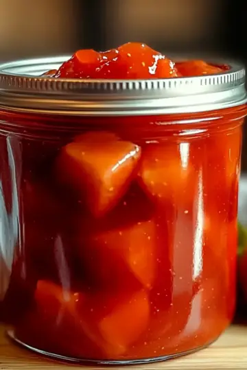 Homemade Strawberry Preserves