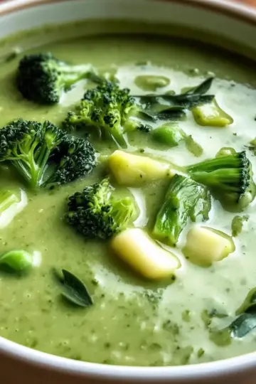 Healthy Green Vegetable Soup
