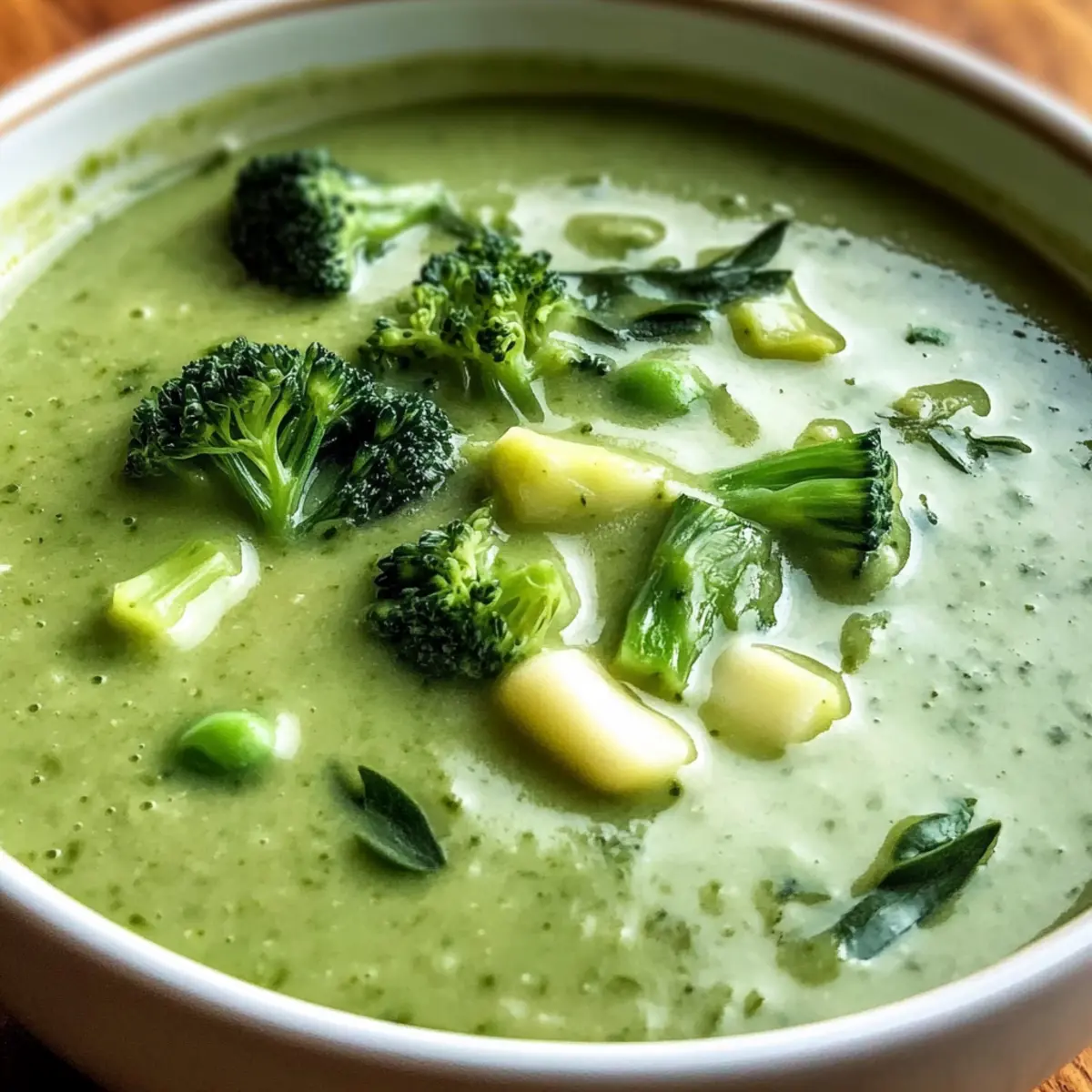 Healthy Green Vegetable Soup