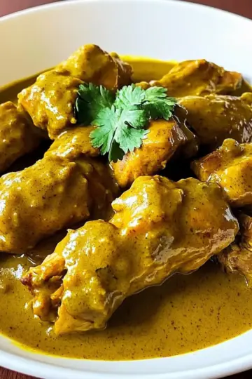 Authentic Jamaican Curry Chicken