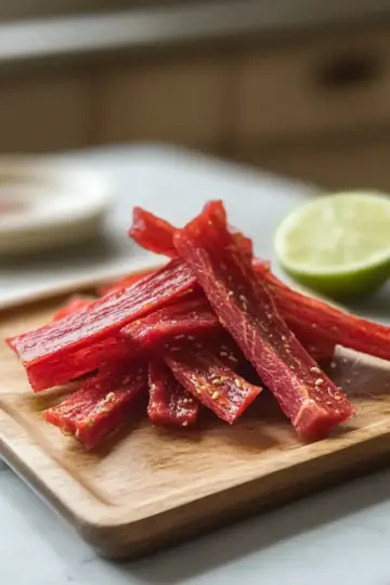 Air Fryer Watermelon Jerky