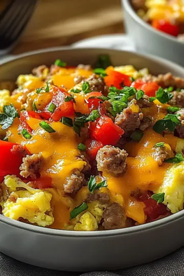 High Protein Freezer Friendly Breakfast Bowls