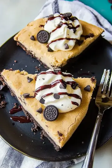 Chocolate Chip Cookie Pizza