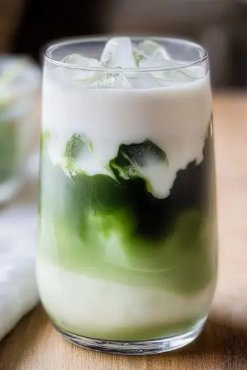 Iced Coconut Matcha Latte