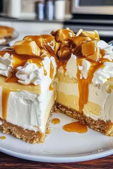 Butterbeer cheesecake