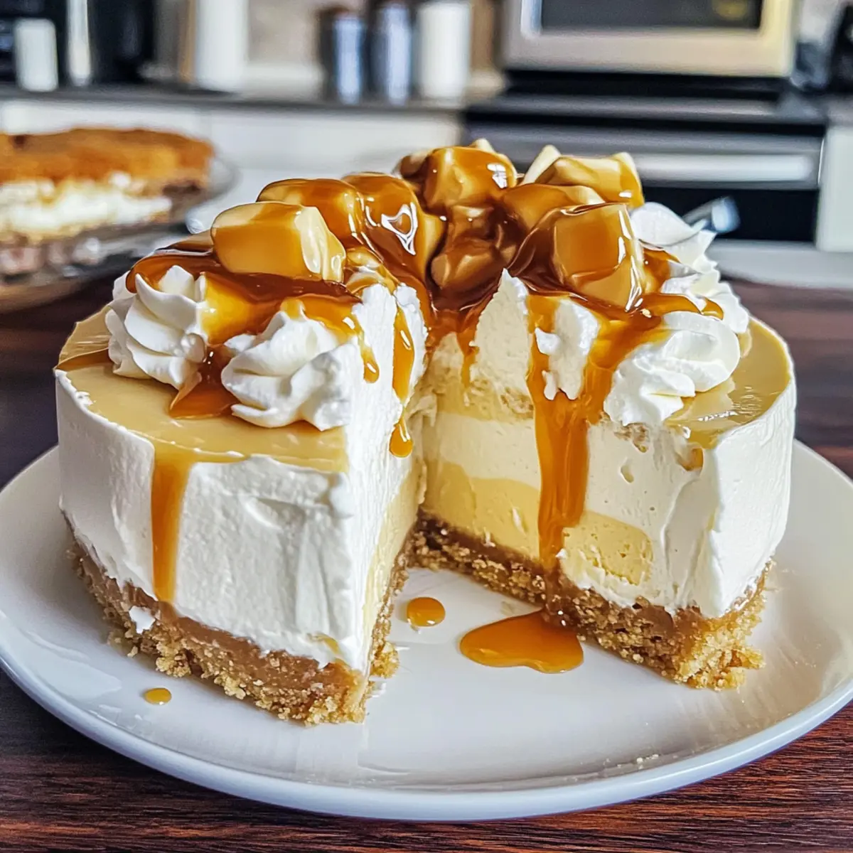 Butterbeer cheesecake