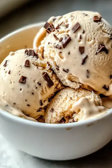 Creamy Coffee Toffee Ice Cream