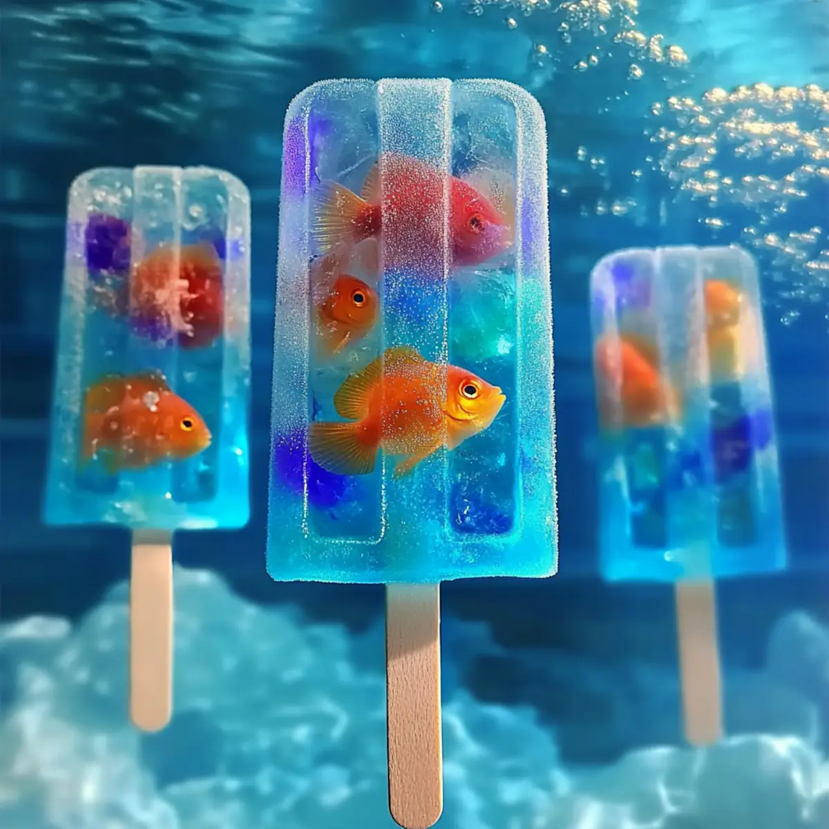 Summer Treats Aquarium Popsicles