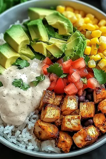 30-Min Chicken Burrito Bowl