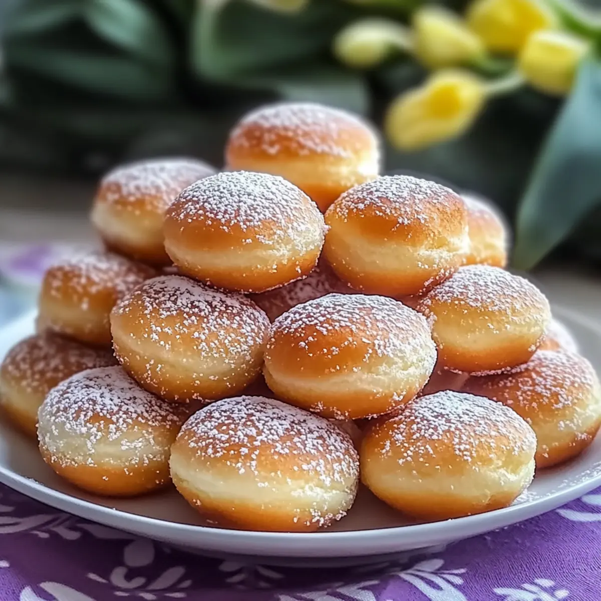 Fluffy Hawaiian Malasadas
