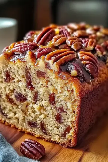 Buttery Crunch Alabama Pecanbread