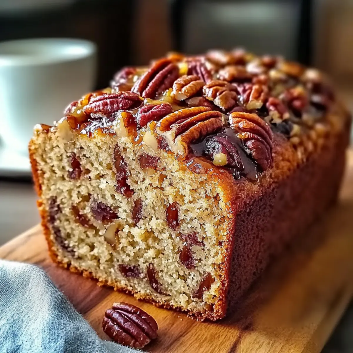 Buttery Crunch Alabama Pecanbread
