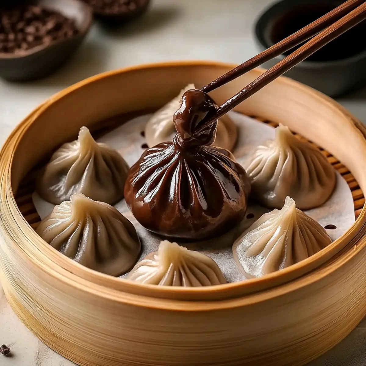 Chocolate Xiao Long Bao