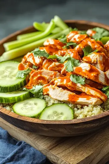 Buffalo Chicken Protein Bowl