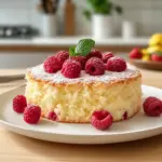 Light and Fluffy Raspberry Angel Food Cake