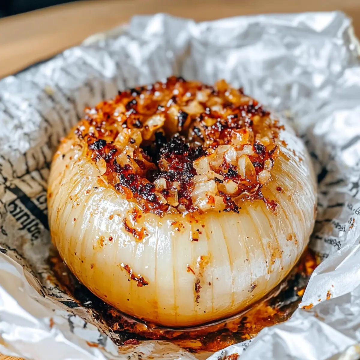 Viral Onion Boil (Baked Onion Recipe)