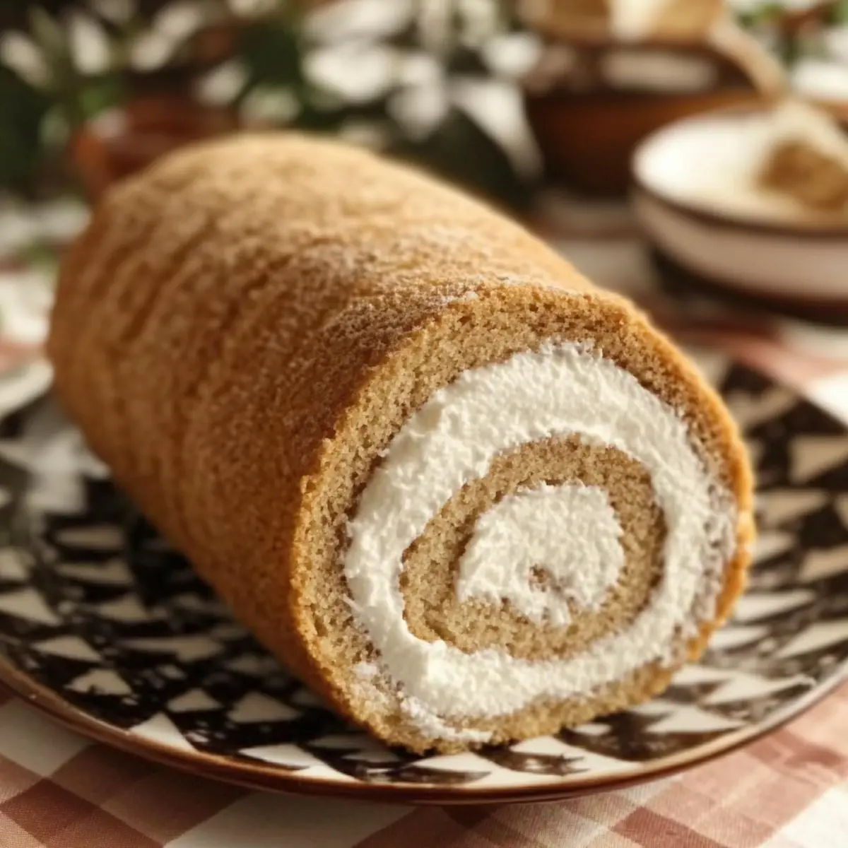 Coffee Swiss Roll