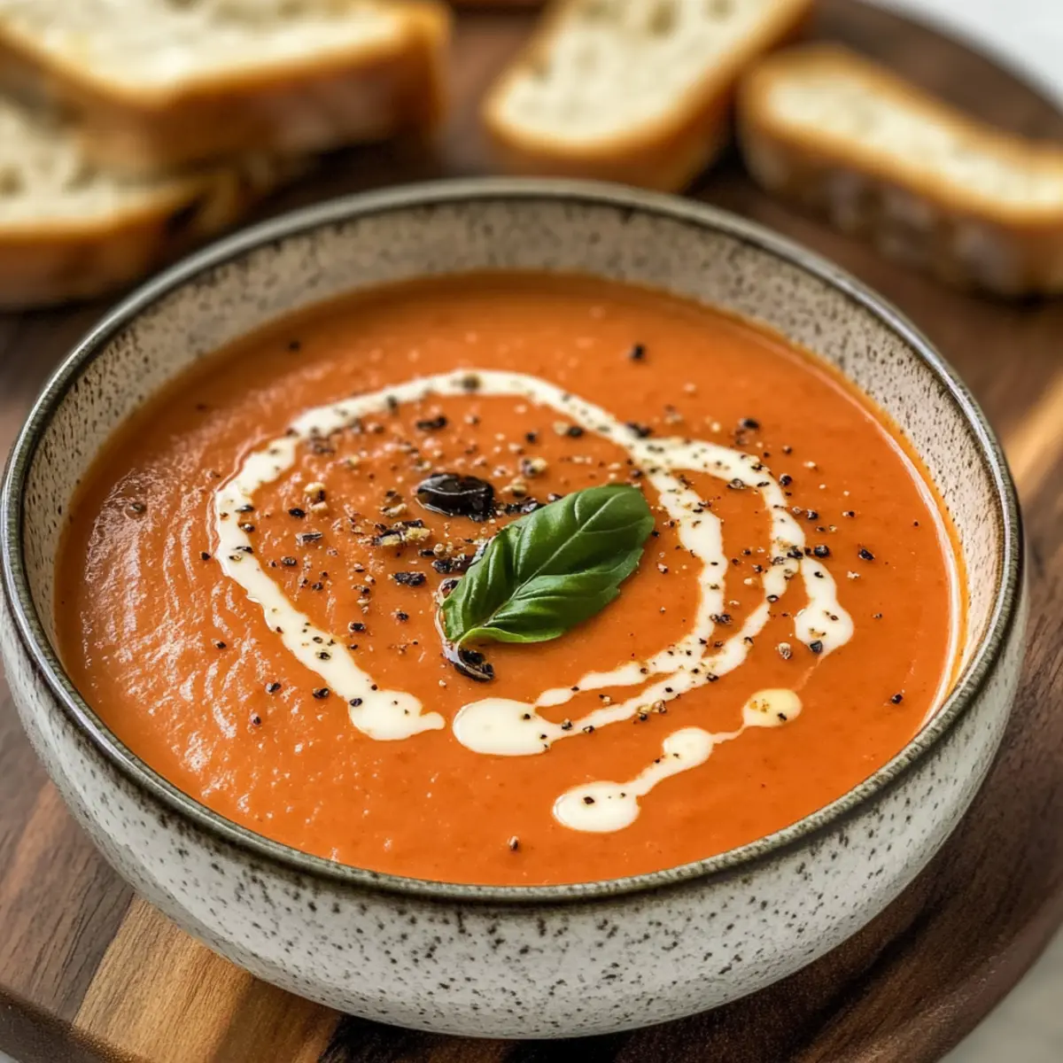 Creamy Tomato Bisque Soup