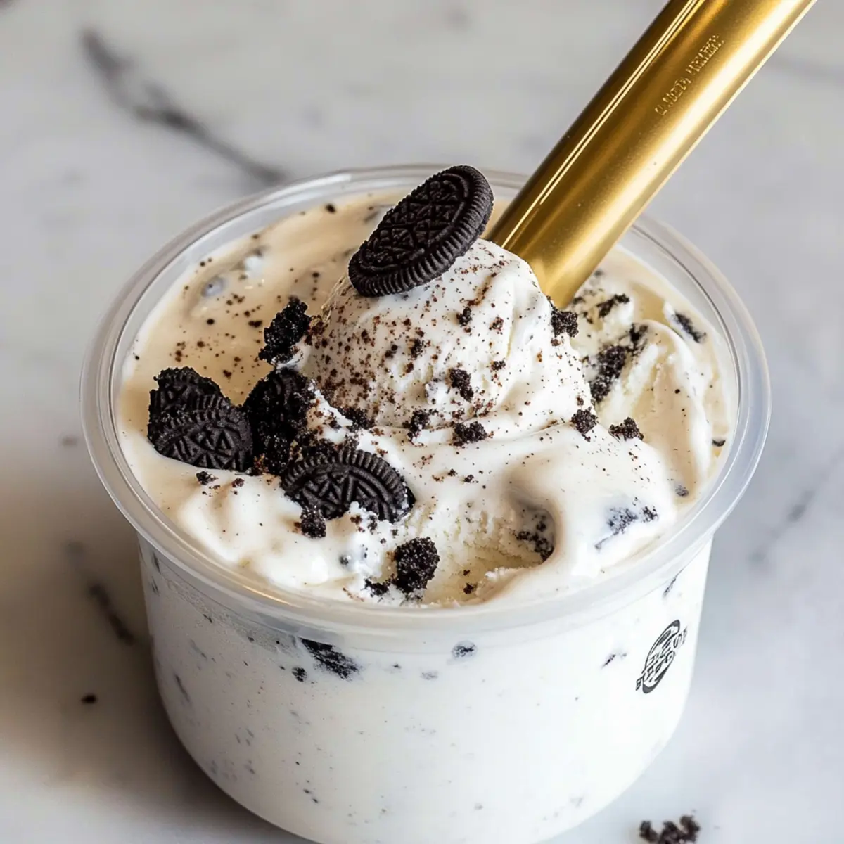 Cookies and Cream Ninja Creami Protein Ice Cream