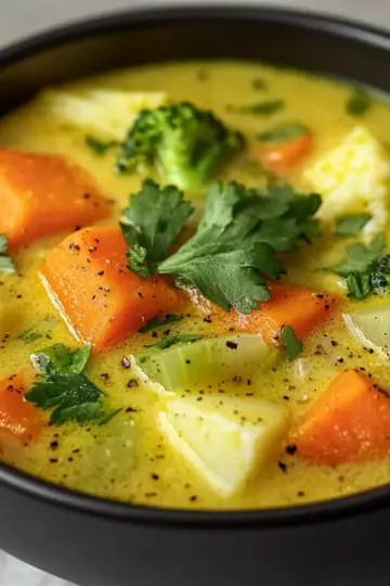Anti-Inflammatory Golden Detox Soup