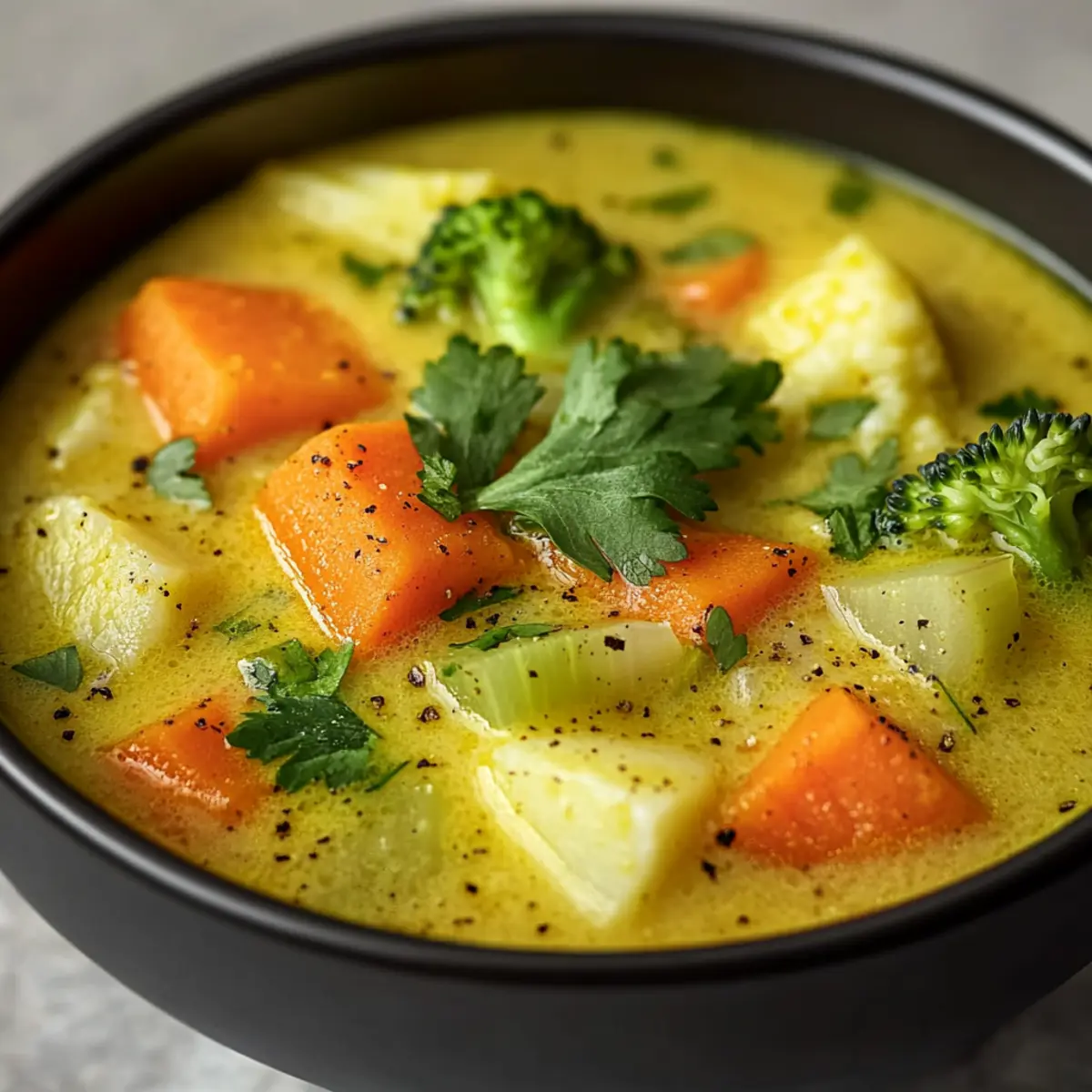 Anti-Inflammatory Golden Detox Soup